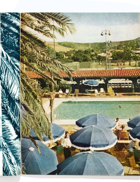 Photographed by longtime T&C photographer Slim Aarons for the January 1961 issue.