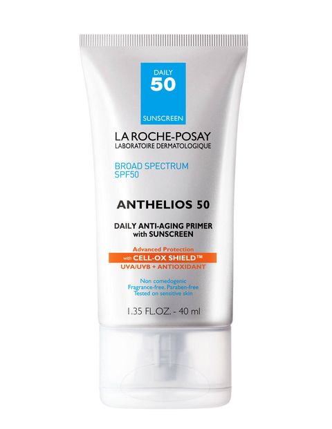 The Screen: La Roche-Posay Anthelios 50 Daily Anti- Aging Primer ($39.50), laroche-posay.usThe Benefits: A dermatologist favorite, this brand owes much of its cult following to Mexoryl, a patented molecule that blocks aging- and cancer- causing UVA radiation.The Glamour: Some formulas, like Anthelios XL, are not available in the States, so devotees smuggle bottles back from Europe.