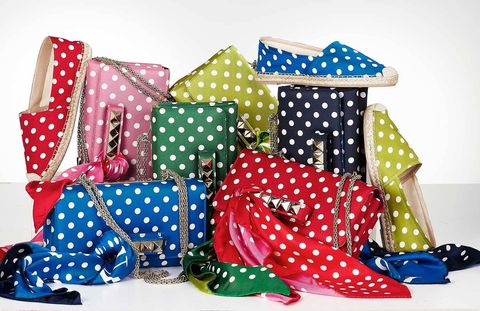 Valentino Pop Pois collection (from $495), valentino.com.