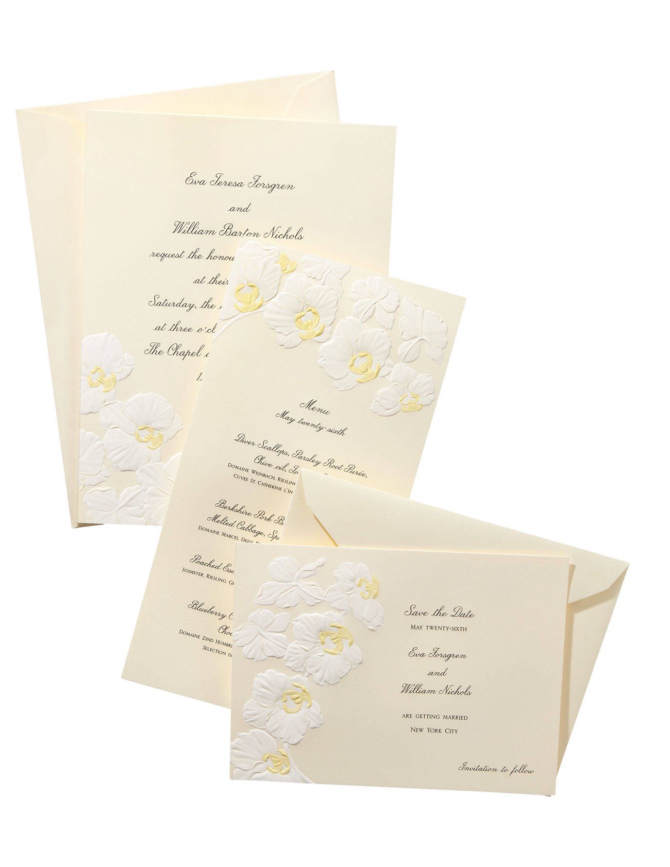 cartier wedding invitations