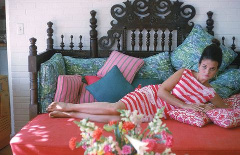 Lilly at home, 1965.
