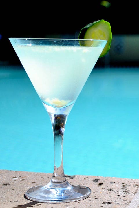 Deep Cleanse This recipe,incorporating a healthy dose of cucumber and aloe ver, comes from FIG in Santa Monica. Perfect for some post-sun hydration.1.5 oz Hendrick's Gin 2 oz Aloe Vera Juice .5 oz simple syrup 3 slices cucumberSqueeze of fresh limeMuddle cucumber and simple syrup. Add other ingredients and shake well. Strain and serve up in a cocktail glass. Garnish with a cucumber slice.