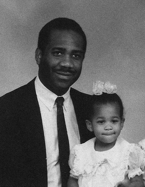 Editorial Assistant Rachel Mosely and her father Gerald.