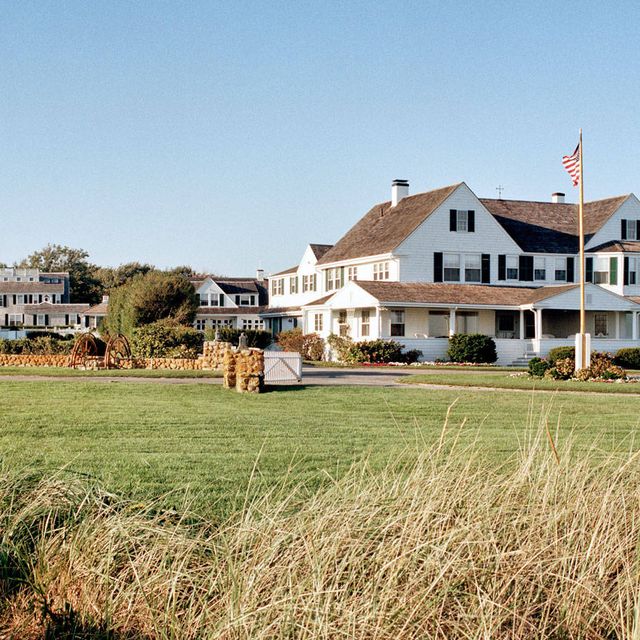 The Kennedy compound in Hyannis Port. 