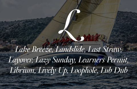 Best Boat Names Ever, List from A to Z - Clever Ideas for 