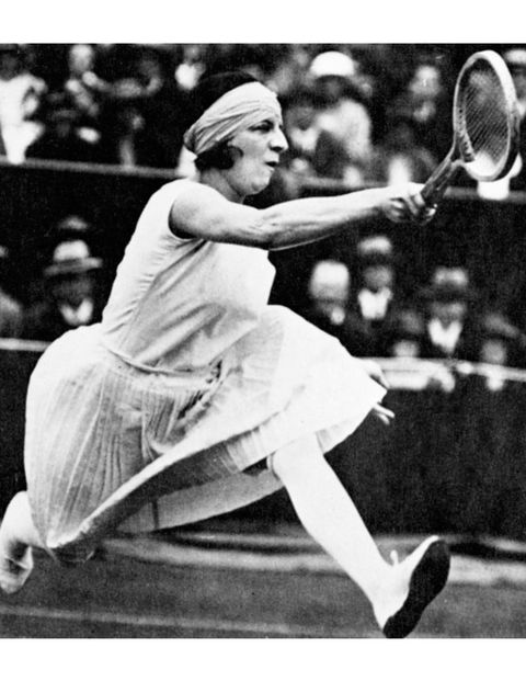 1920-Suzanne Lenglen, French tennis player