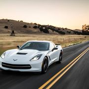 The Chevy Corvette debuted in 1953 as a roadster and came into its own in the muscle car era as, arguably, the car most likely to peel out noisily from a stop light, a quality that seared its showoffy oval tail lights into the subconscious of generations of Americans.The latest Corvette Stingray, new in 2014, is remarkably low and luxurious, with a swoopy exterior that recalls the curvaceous excesses of its beloved second and third generations. There are vents everywhere: we were assured they were functional, for cooling and down-force and such. But they too echo the past—earlier versions bore the nicknames mako shark and manta ray.Chevy laid out a route through the rolling empty landscape of the Monterey peninsula, an isolation that allowed drivers to discover exactly how overqualified the engine and steering and braking could be. The verdict: a valid competitor to much more expensive Italian sports cars from a power standpoint, with satisfying echoes of the design peak of the marque. 