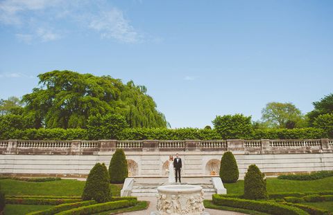 When: May 25, 2014Location: Ceremony at Touro Synangogue (the oldest synagogue in the US). Reception at the Vanderbilt's mansion Marble House.