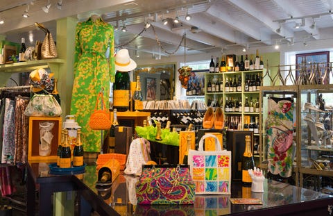 The best store for preps, EVER: Current Vintage4 Easy StreetWhat to find: Owner Elisabeth English has the most amazing preppy collection of vintage clothing we've ever seen. She has racks upon racks of vintage Lilly Pulitzer (for men and women), Lanz, Malia of Honolulu and more. She also helpfully guided us in trying on items that would fit well, as we all know it's hard to find a vintage ensemble that actually works on your body.She's also: A lady after our own hearts. Current Vintage has an amazing selection of wine and champagne (it's a sea of orange Veuve Clicquot boxes). AKA—this store is just about the closest place to T&C heaven.
