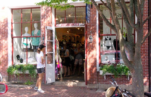 Best place on the island for needlepoint and swimwear: Erica Wilson25 Main StreetA good excuse to
