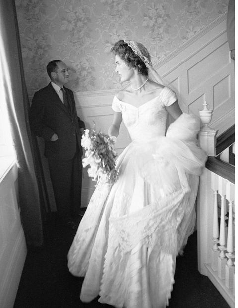 Wedding dress, Photograph, Bride, Gown, Dress, Bridal clothing, Clothing, Bridal accessory, Shoulder, Snapshot, 