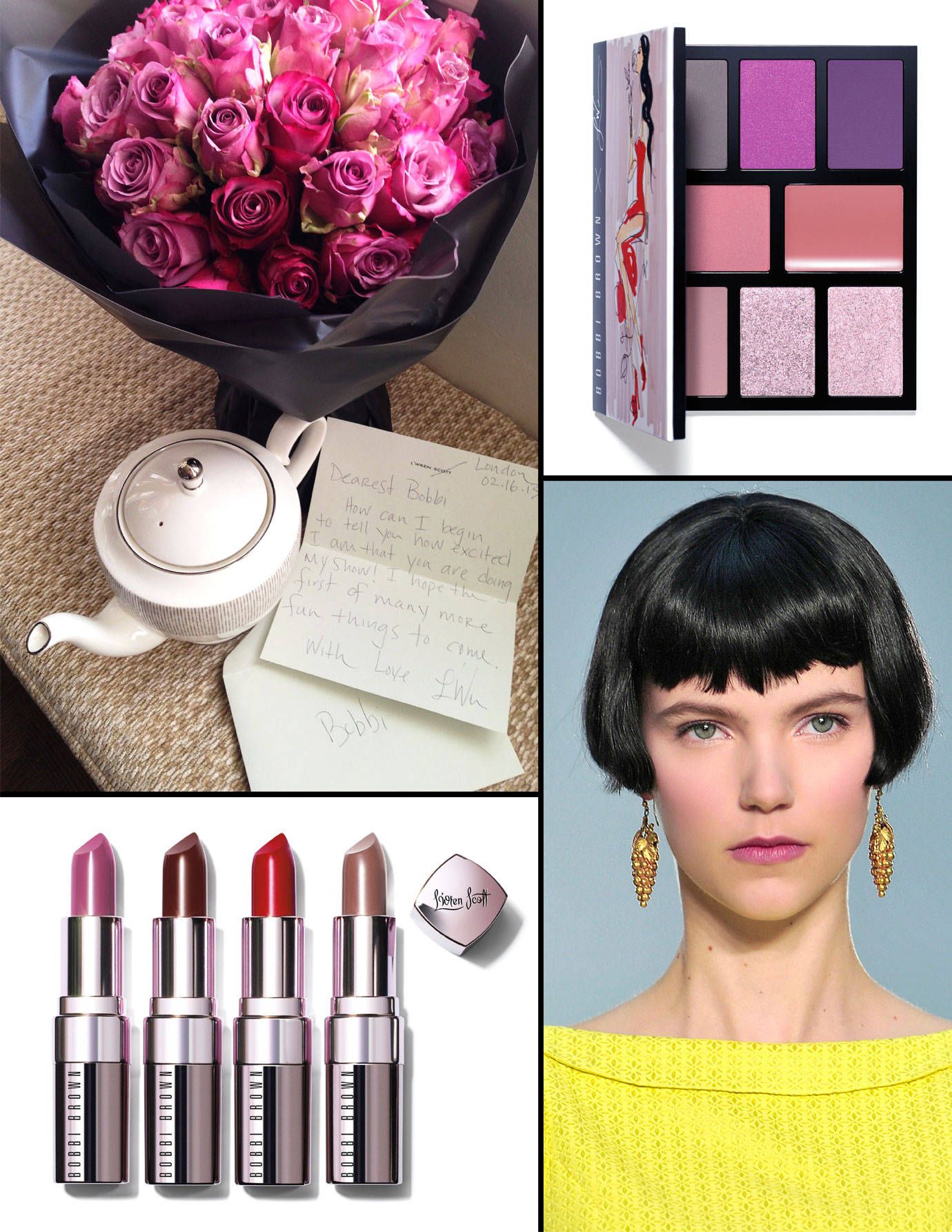 Brown bobbi lwren scott spring makeup collection photo Brown bobbi lwren scott spring makeup collection photos