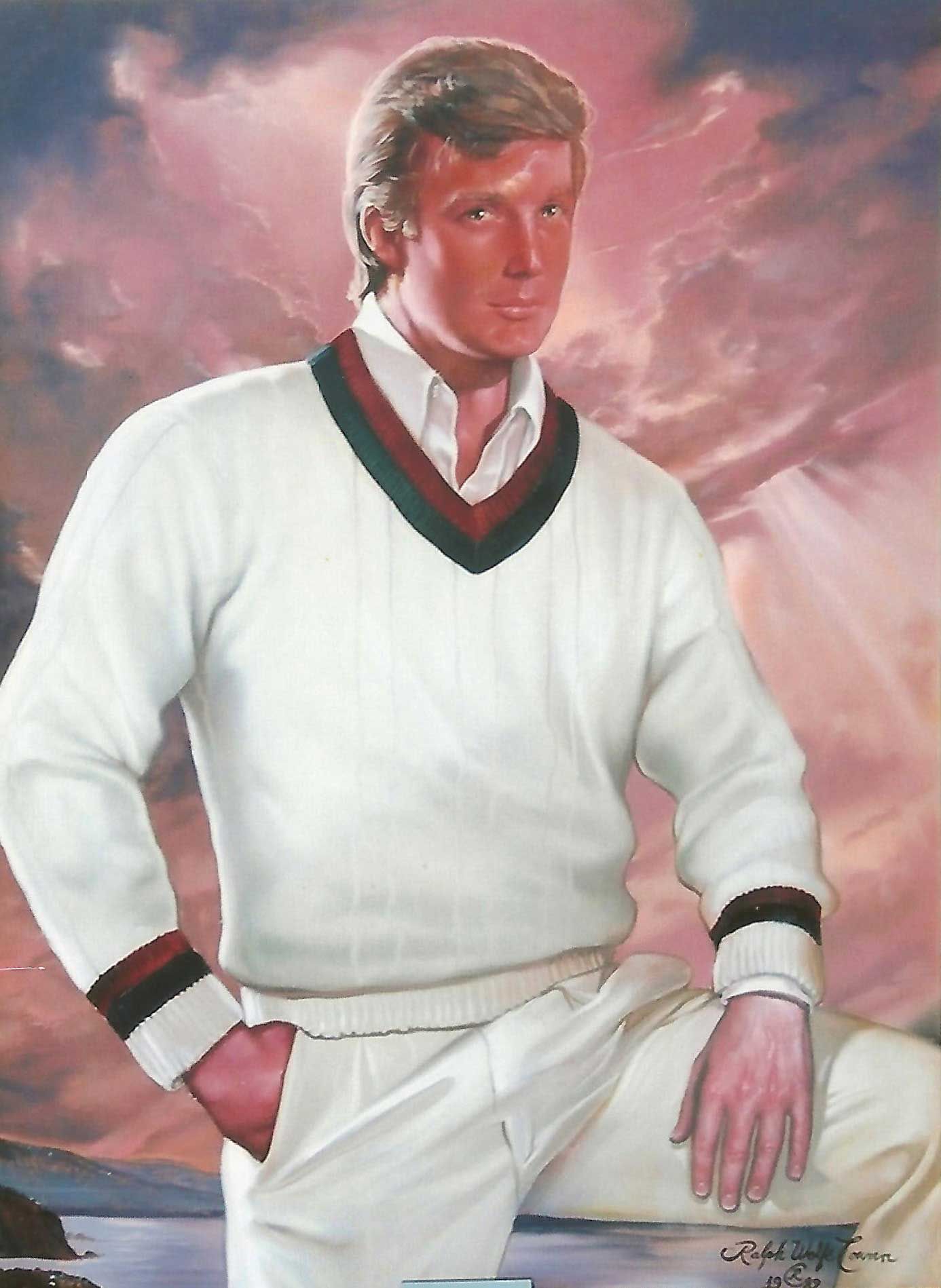 Donald Trump s Mar A Lago Portrait Interview with Artist Ralph