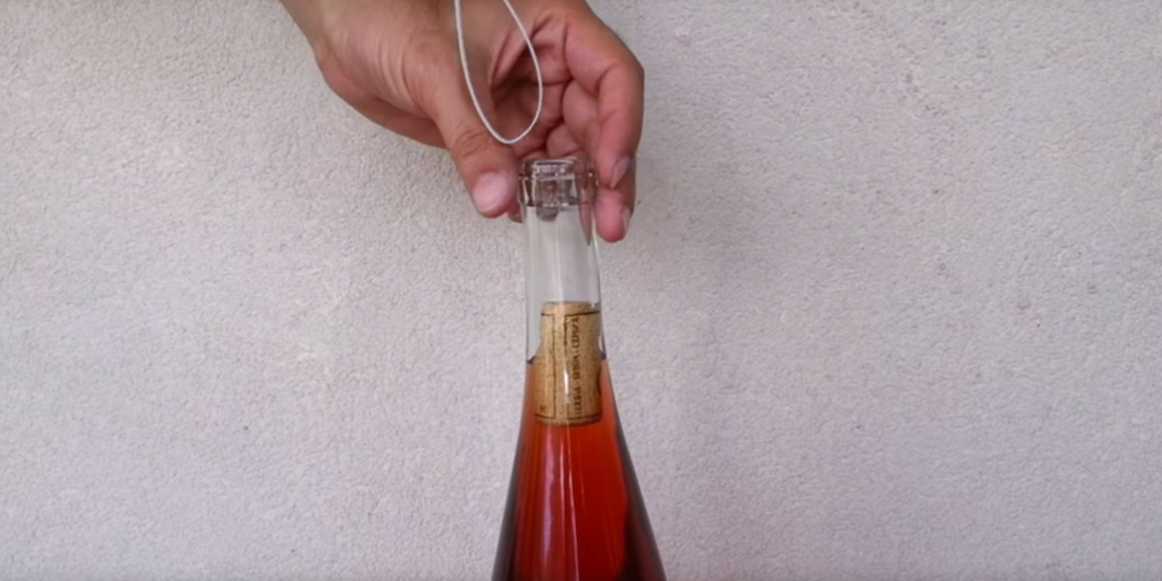 How To Get A Stuck Cork Out Of A Champagne Bottle