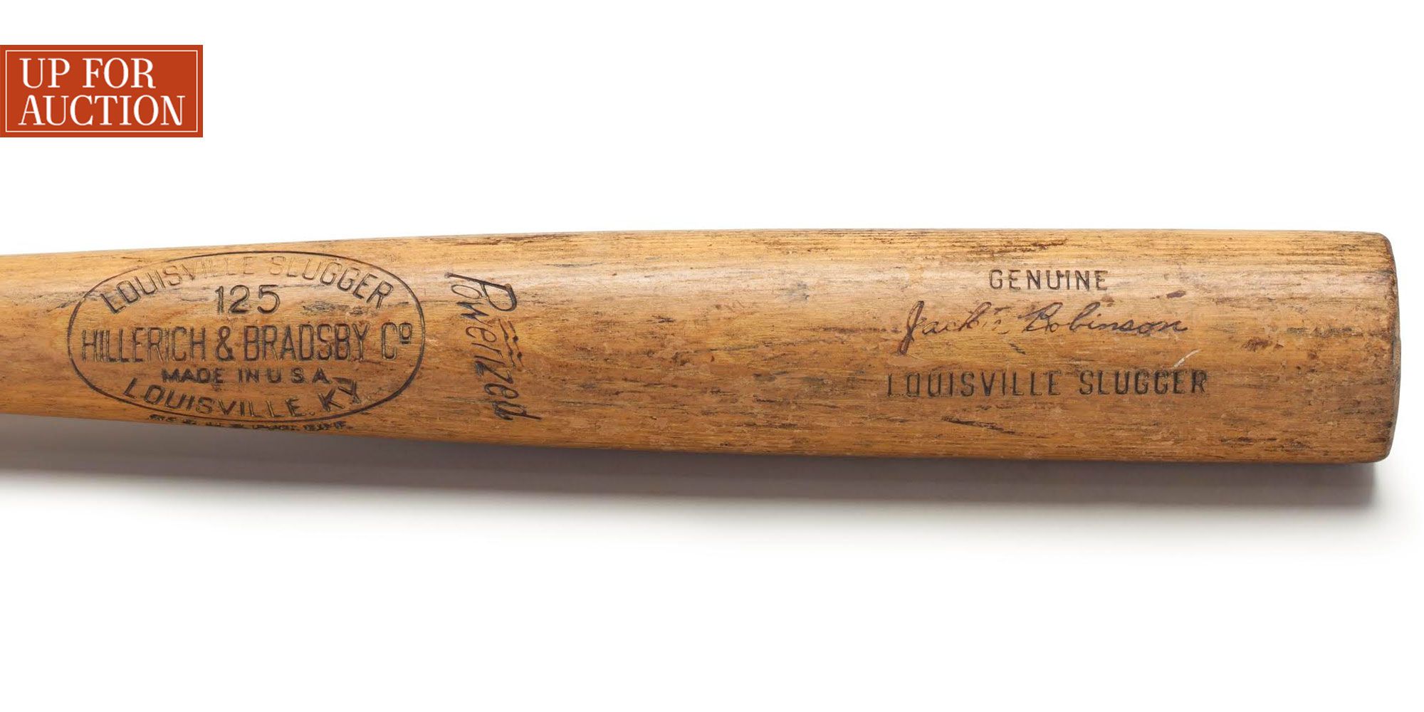 Up For Auction Jackie Robinsons Bat