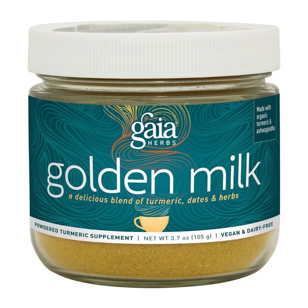 Gaia Herbs Golden Milk Powdered Turmeric Blend Sleep Aid