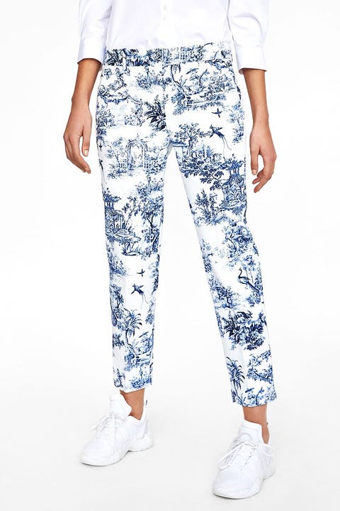 toile print pants
