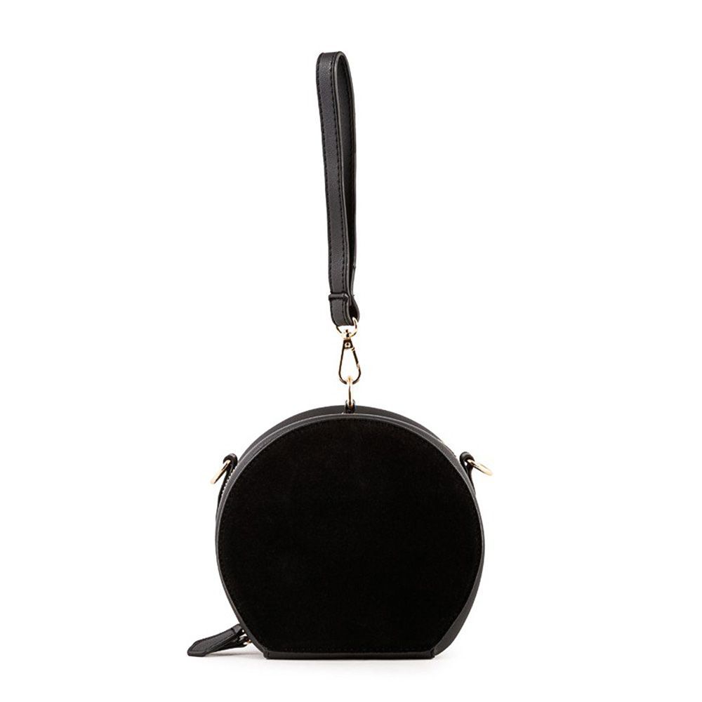 round bag black