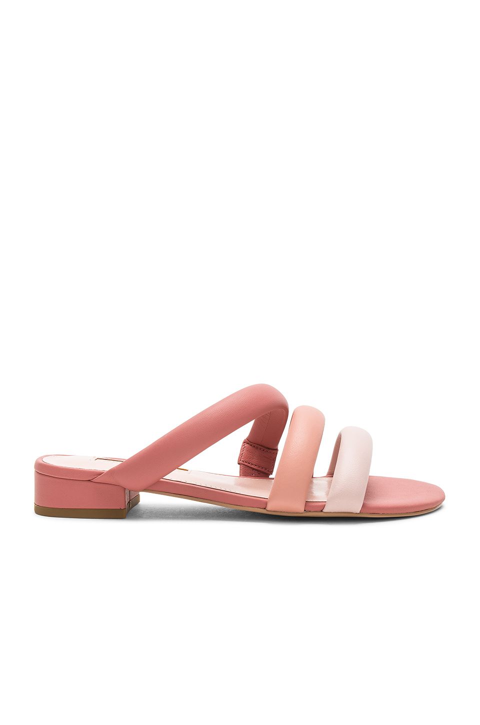 Pink Coiled Sandals