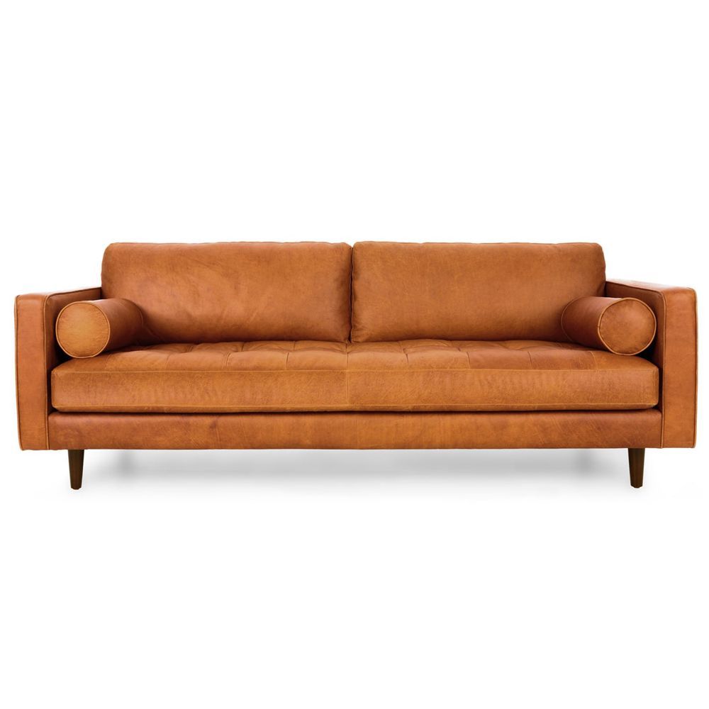 7 Best Leather Sofas To In 2018 Luxe Brown Black