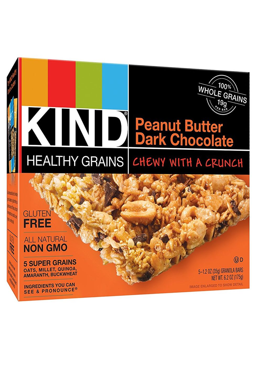 KIND Peanut Butter Dark Chocolate Healthy Grains Bars 