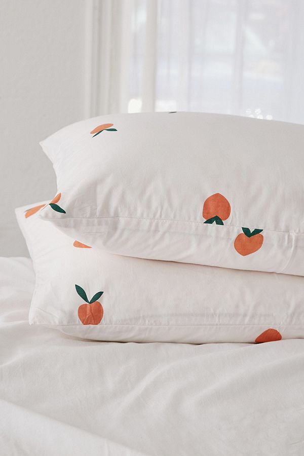 Peaches Pillowcase Set