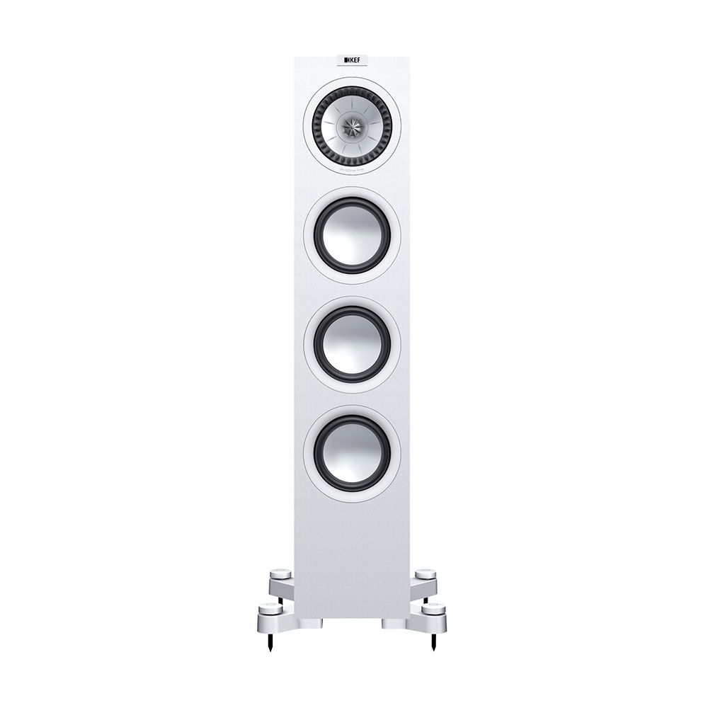 White floor best sale standing speakers