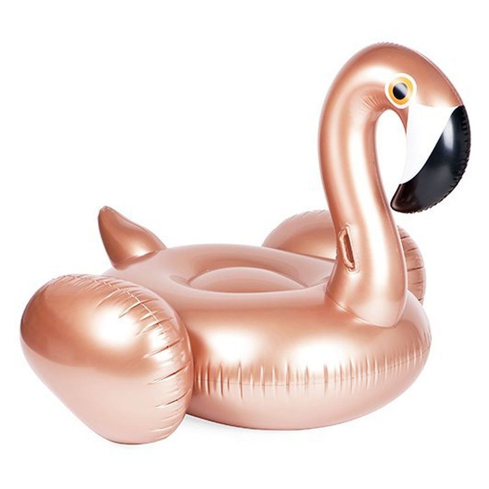 Sunnylife Inflatable Rose Gold Flamingo Pool Float