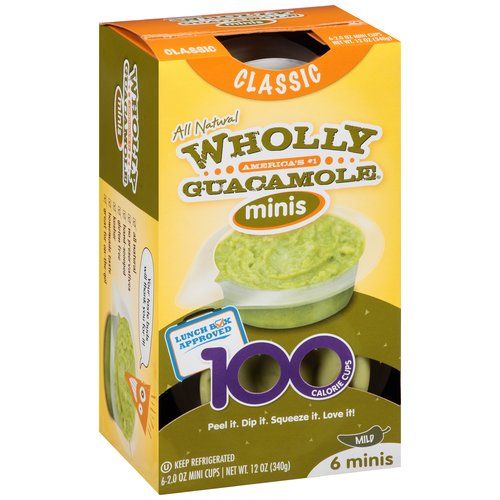 Wholly Guacamole Classic Snack Packs