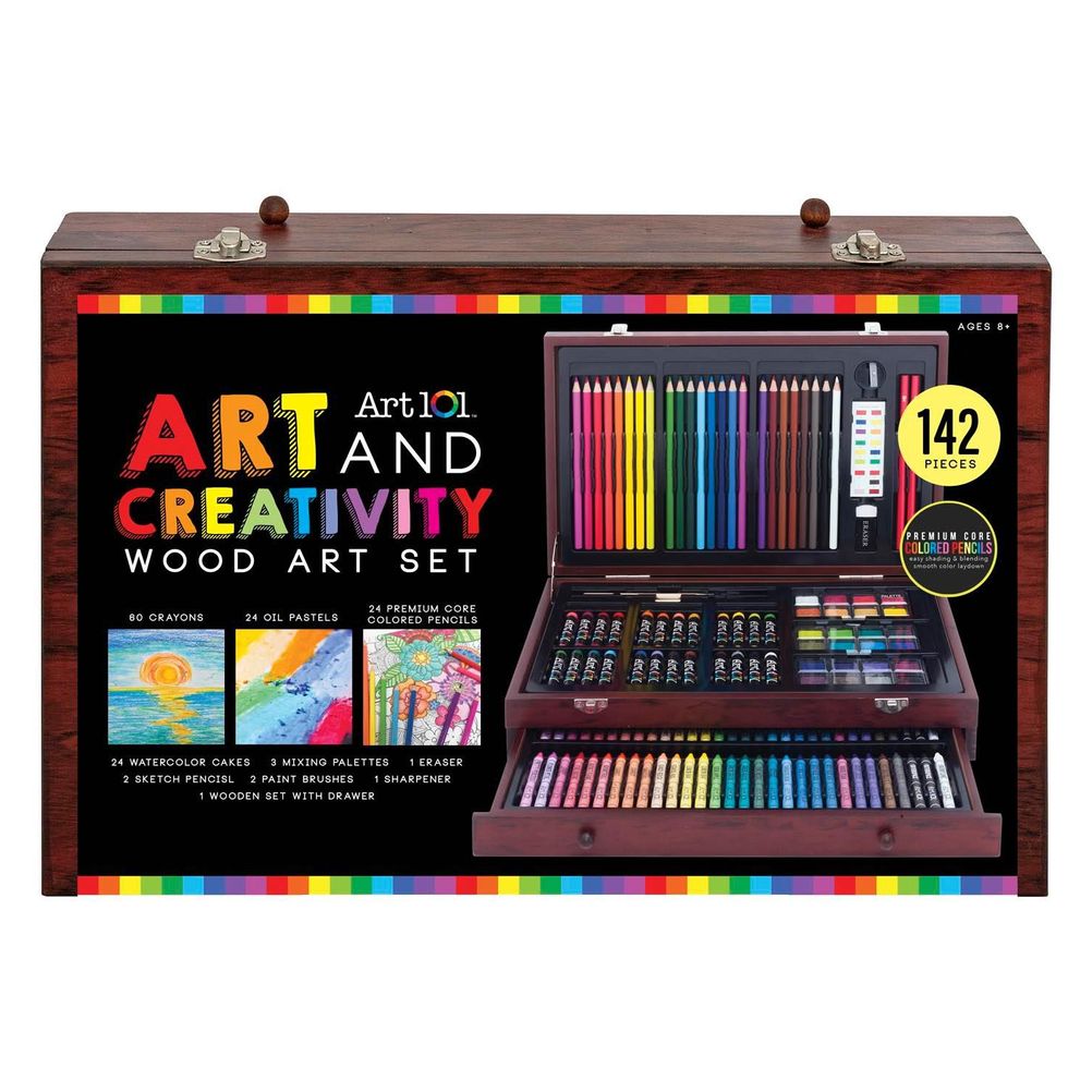 Art & Craft Kit for Kids in Drawer Storage Box, 1300 Pieces, Colourful,  Creative
