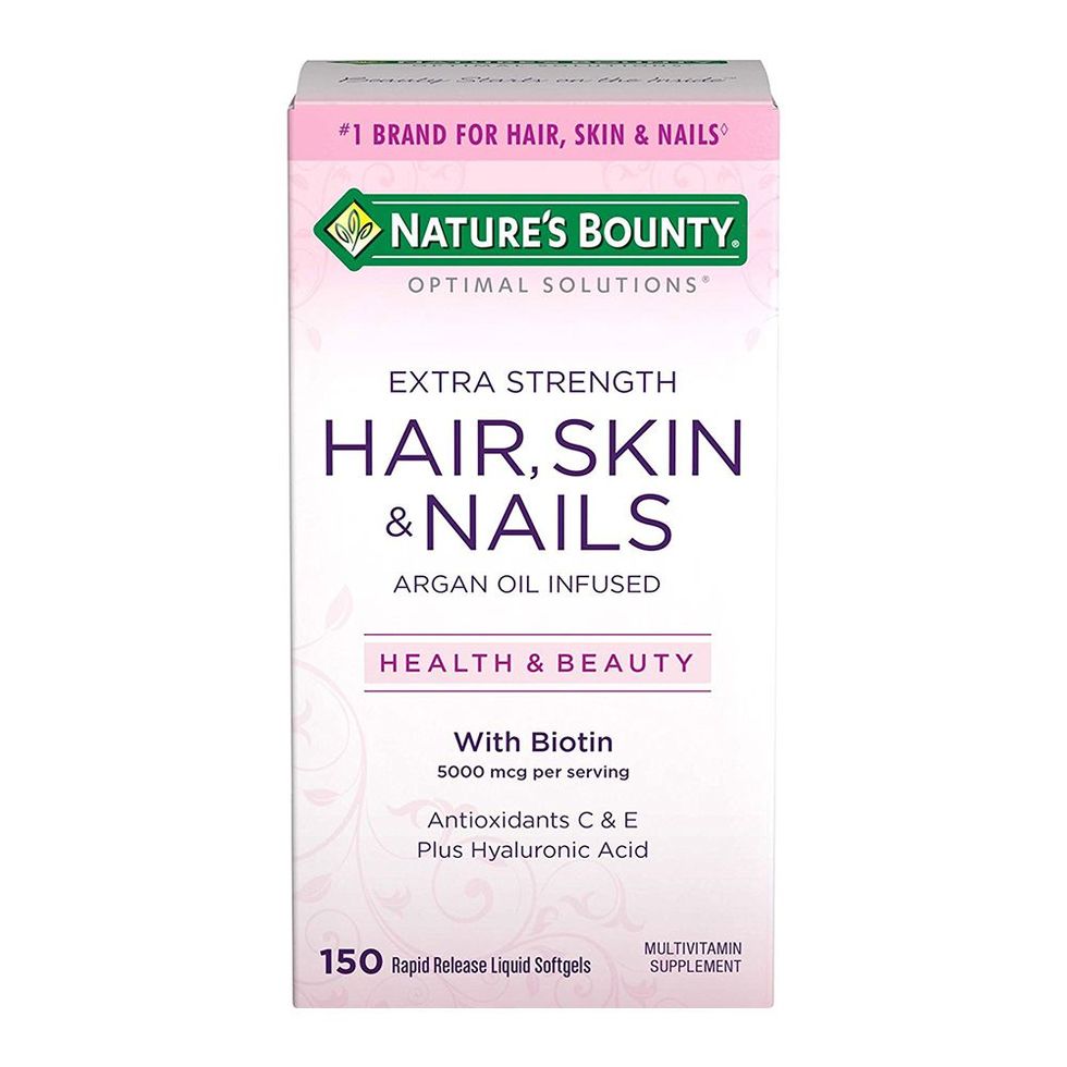 Nature's Bounty Optimal Solutions Hair Skin & Nails Extra Strength Multivitamin Supplement