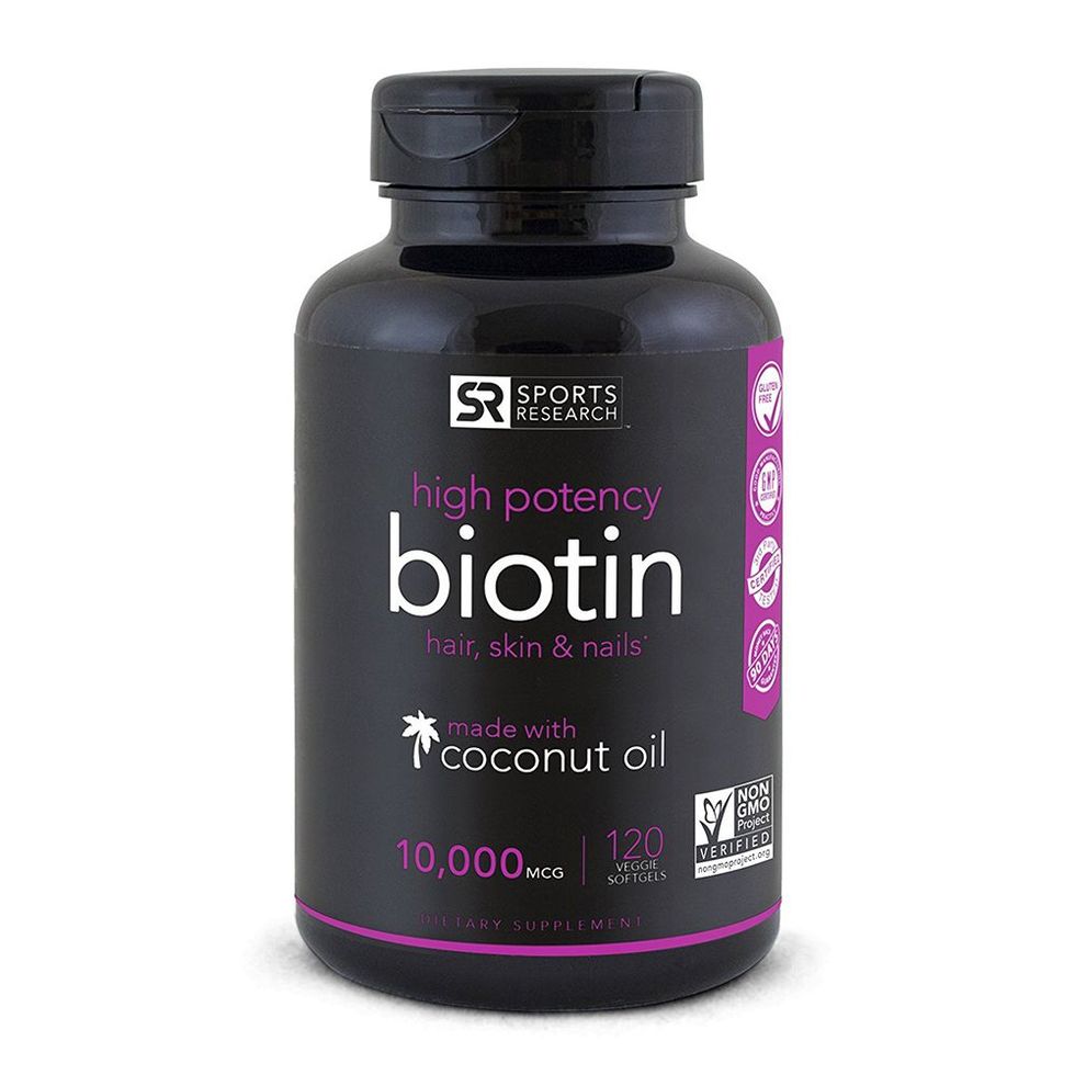 Sports Research High Potency Biotin with Organic Coconut Oil
