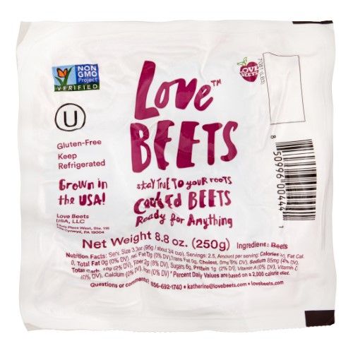 Love Beets Organic Cooked Beets