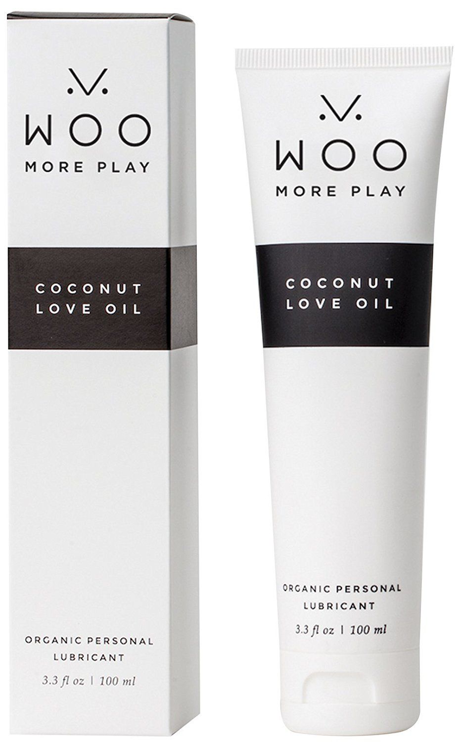  Woo More Play Coconut Love Oil (3.3 oz) 