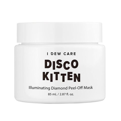 Disco kitten face mask