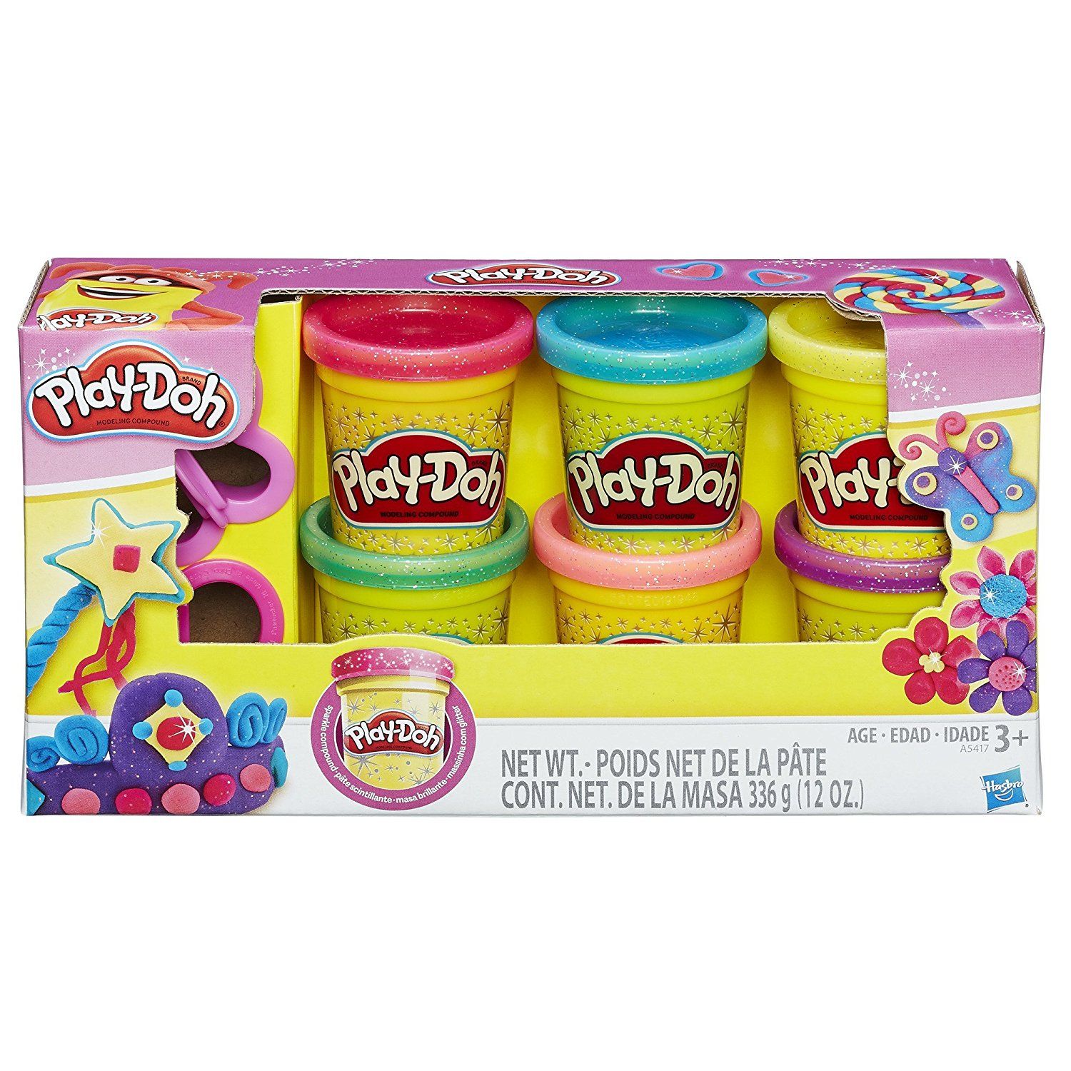 Play-Doh 6-Pack Sparkle  Collection
