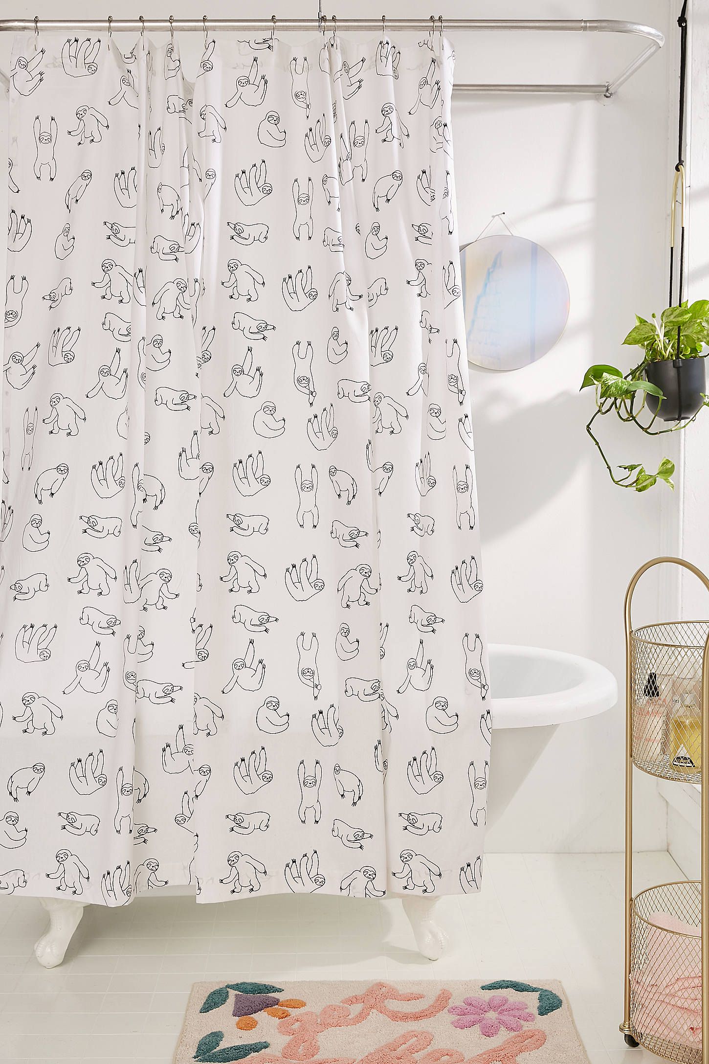 pretty shower curtains