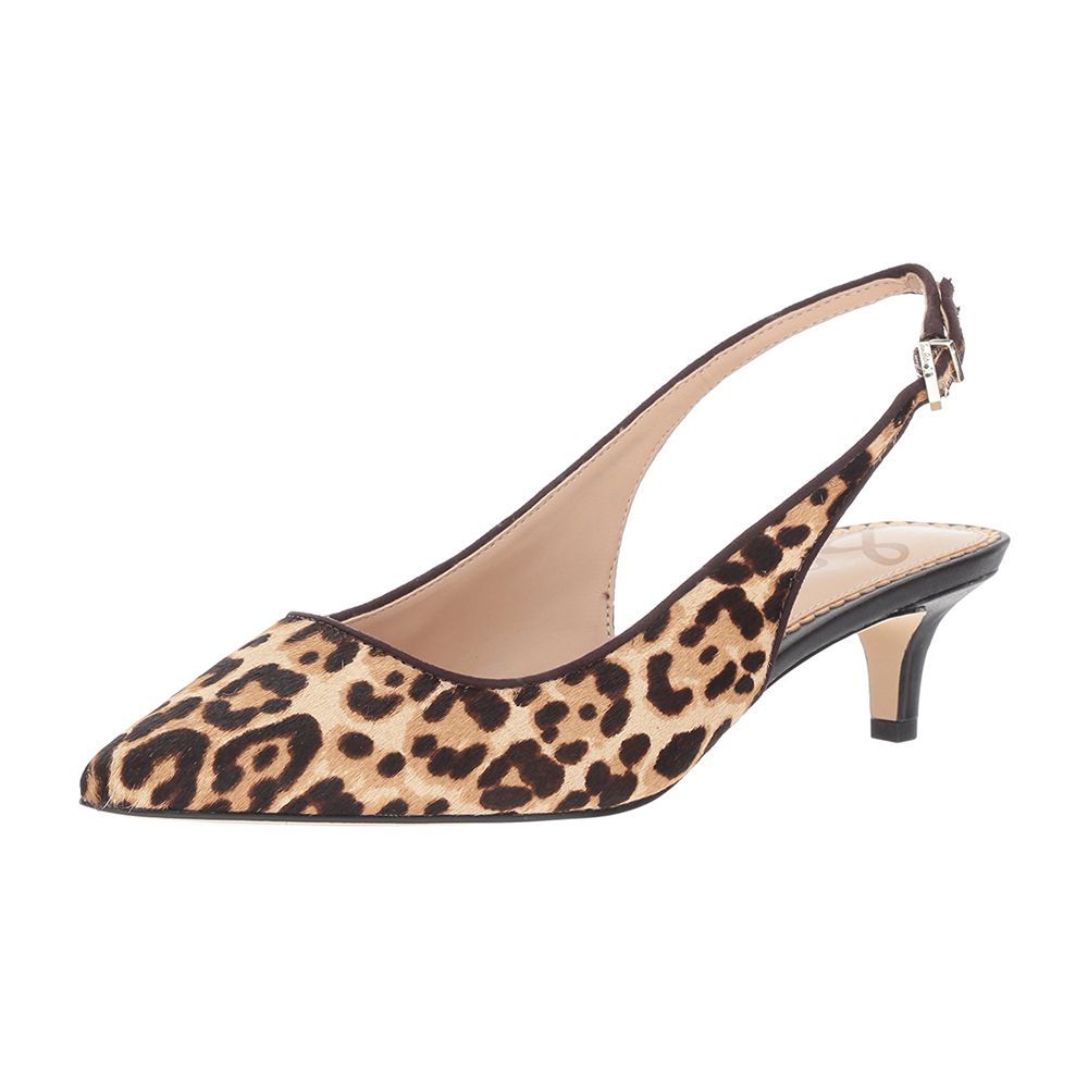 TRAF 2023 Leopard Print Pointed Toe Kitten Heel Sandals For Women Retro  Slingback Pumps With Casual Pump Style From Meanniceg, $24.64 | DHgate.Com