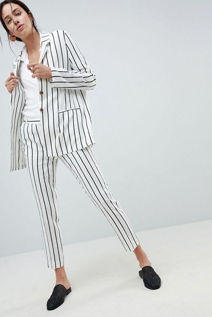 Striped Pantsuit