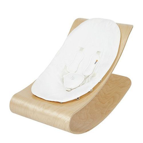 wooden baby rocker seat