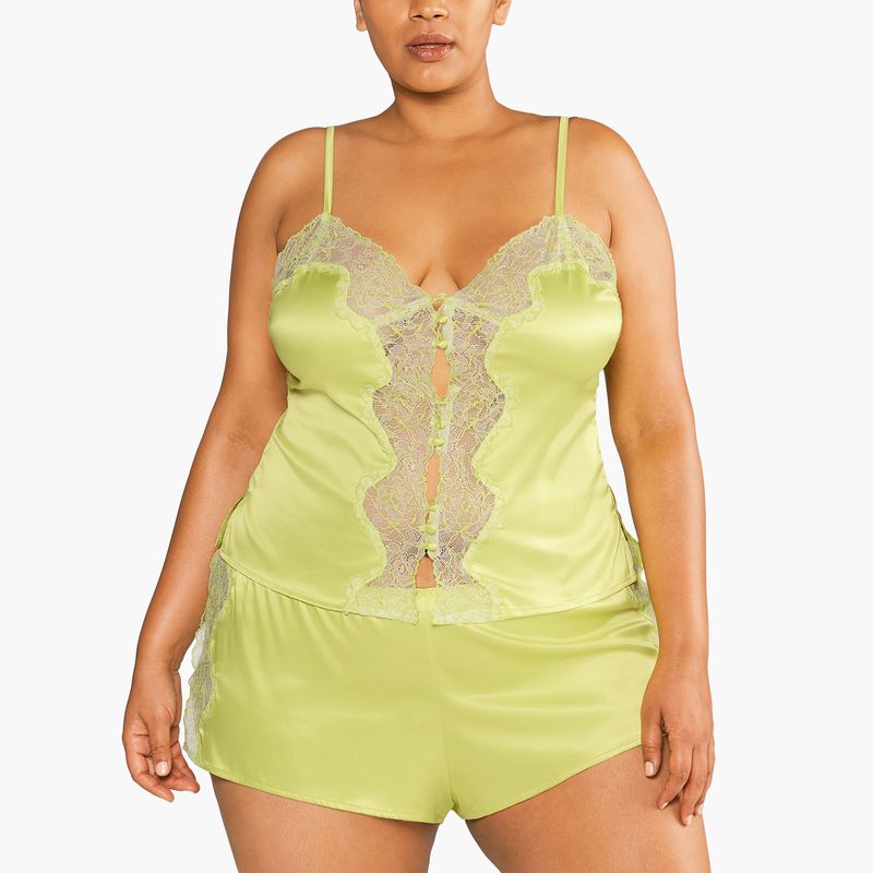 SavageXFenty Laced up cami shops lingerie set