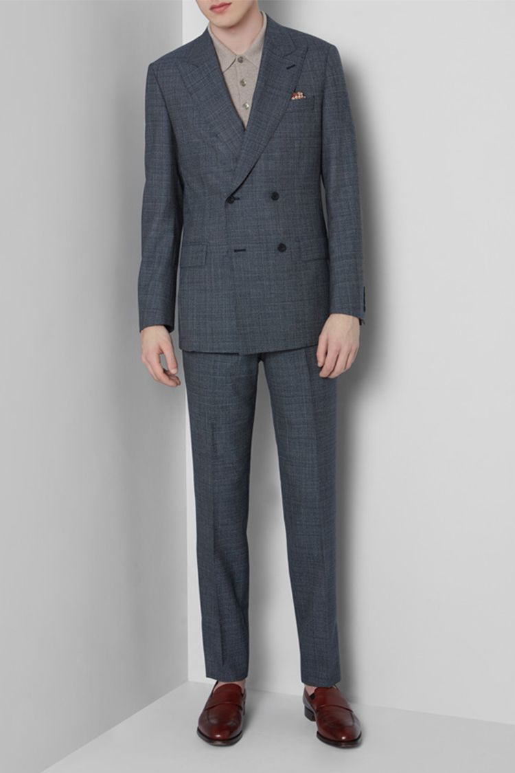 Richard James Savile Row Seishin Textured Tropical Suit