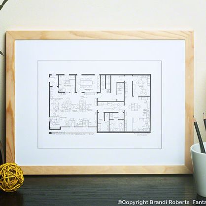 These Famous Tv Show Floor Plans Are What Your Naked Walls Have Be