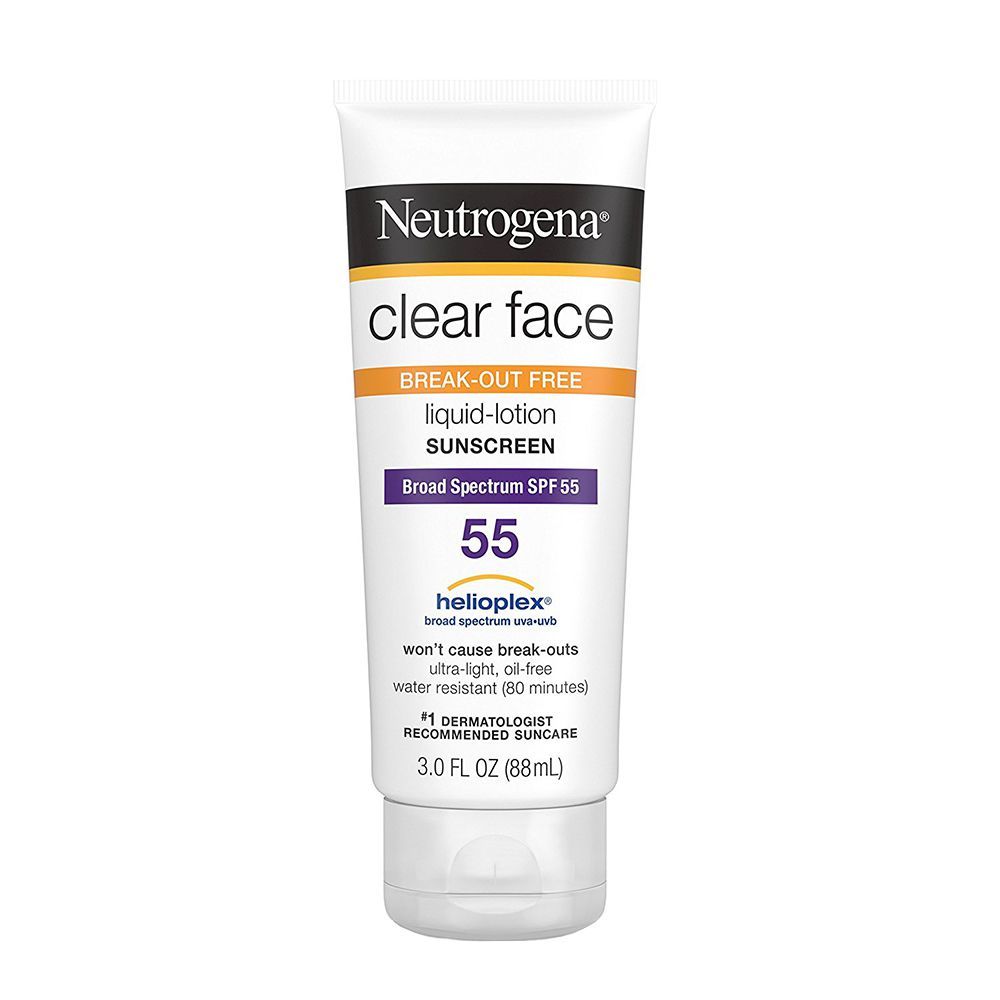 Clear Face Sunscreen SPF 55