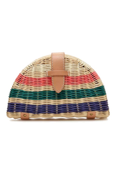 straw beach bag backpack