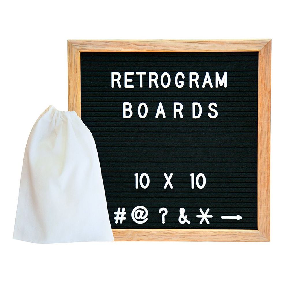 Retrogram Boards Vintage Felt Changeable Letter Board