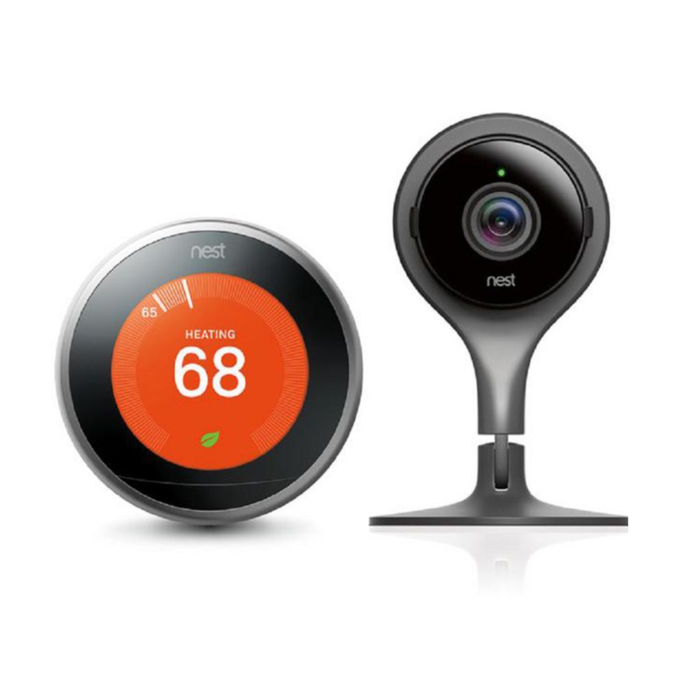 Nest Learning Thermostat and Indoor Security Camera