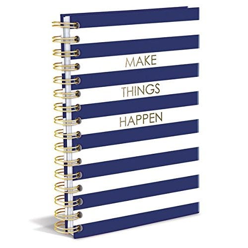 Navy Stripe Hard Bound Journal