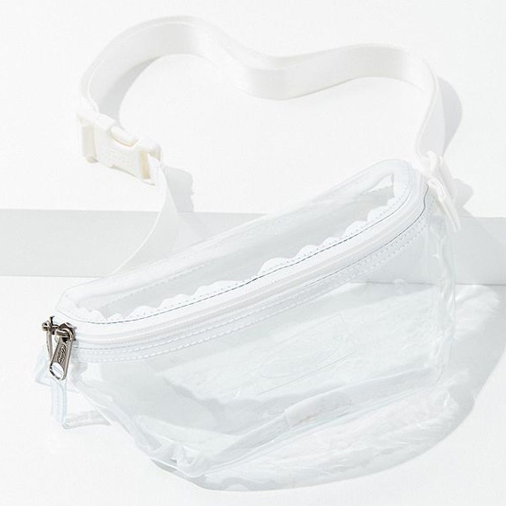 eastpak clear fanny pack