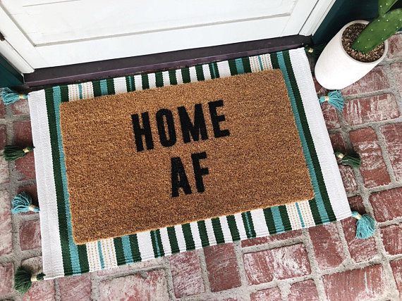 Custom Doormat Funny Doormats Personalized Doormat Funny Doormat Flippity Flip Mat, Welcome Mat Housewarming Gift The Office Doormat
